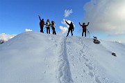 70 Sulle creste innevate dello Zuc di Pralongone